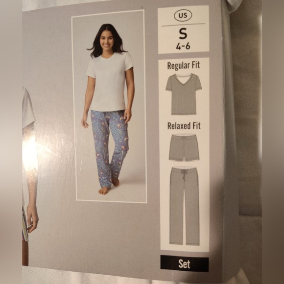 Serra three piece pajama set size XL(16-18) - Picture 2 of 4